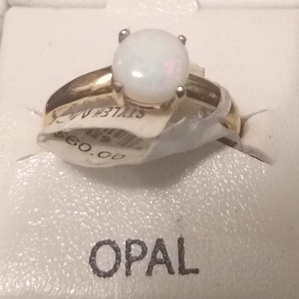 Victoria Townsend Opal Birthstone Ring NWT